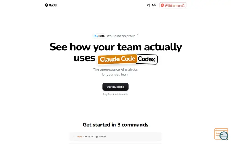 Screenshot of Rudel