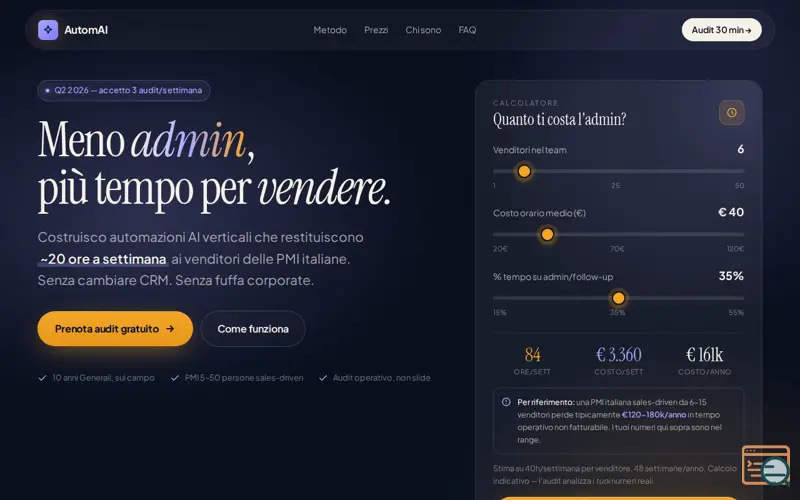Screenshot of AutomAI
