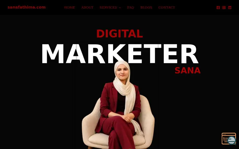 Screenshot of sanafathima