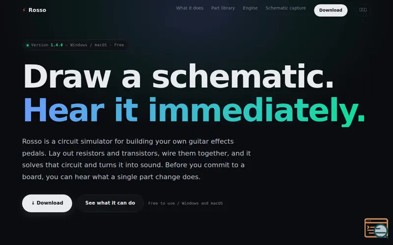 Screenshot of Rosso