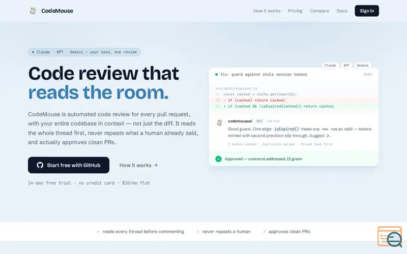 Screenshot of CodeMouse