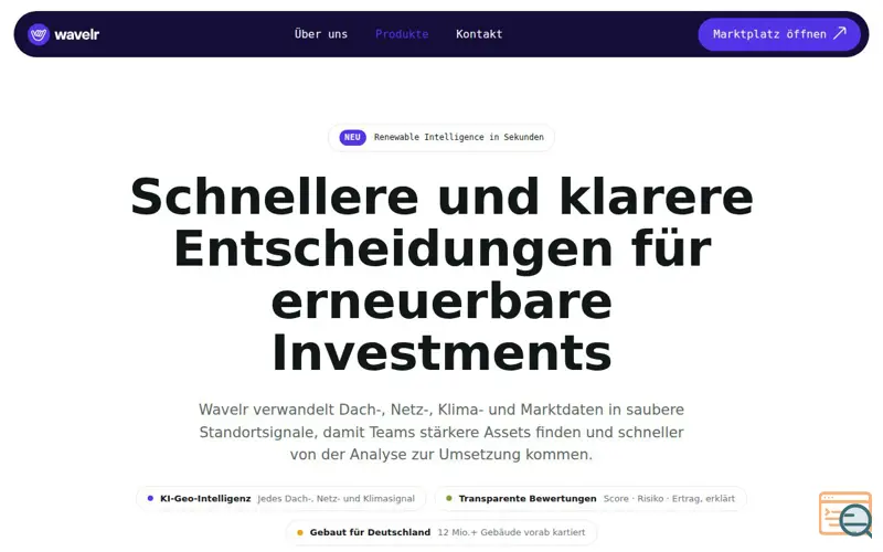 Screenshot of Wavelr
