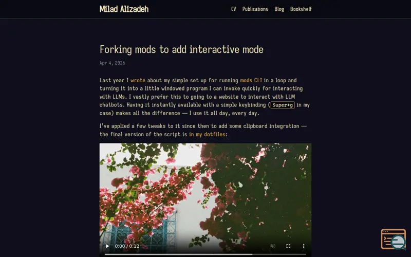 Screenshot of Mil