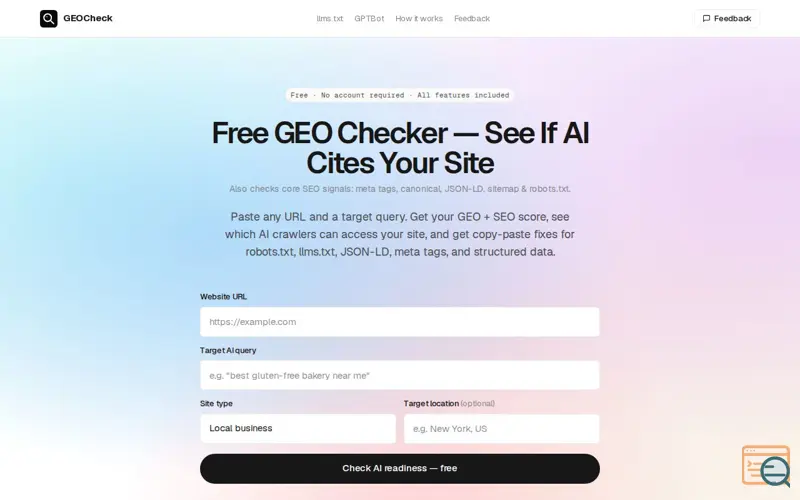 Screenshot of CiteScan