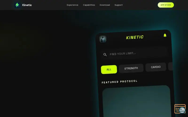 Screenshot of Kinetic Ai coach