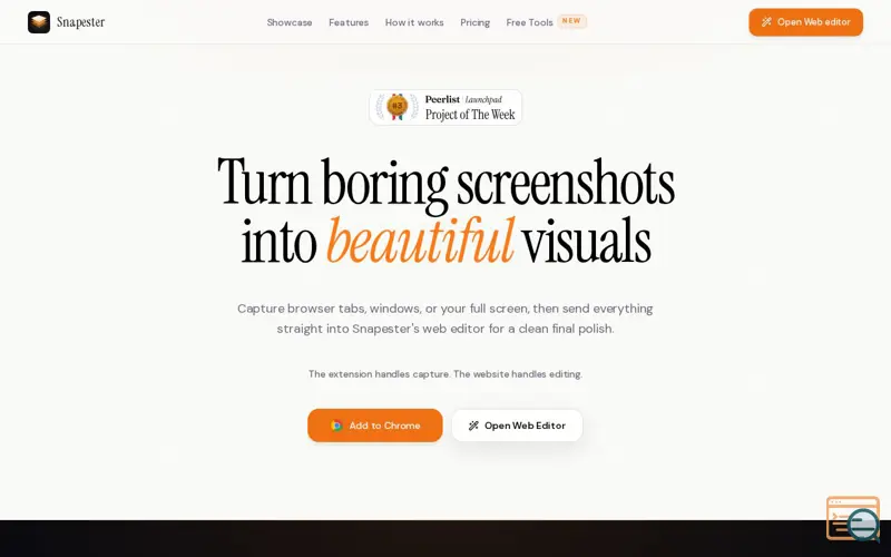 Screenshot of Snapester