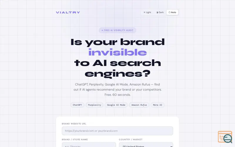 Screenshot of Vialtry