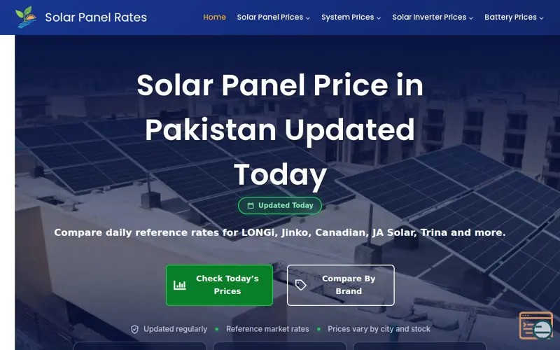 Screenshot of Solar AI Quotation Maker