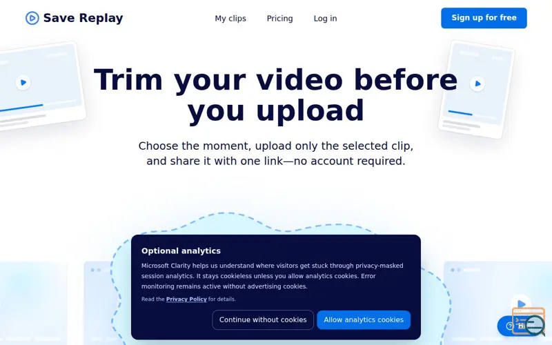 Screenshot of Save Replay
