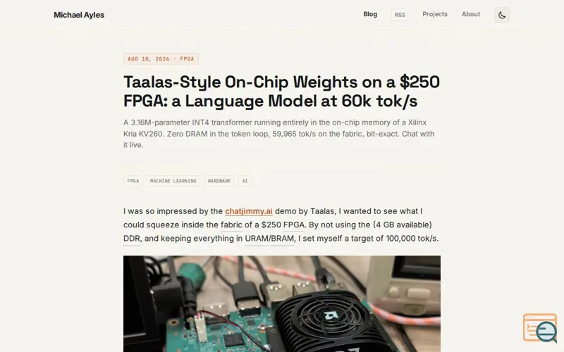 Screenshot of Mikeayles