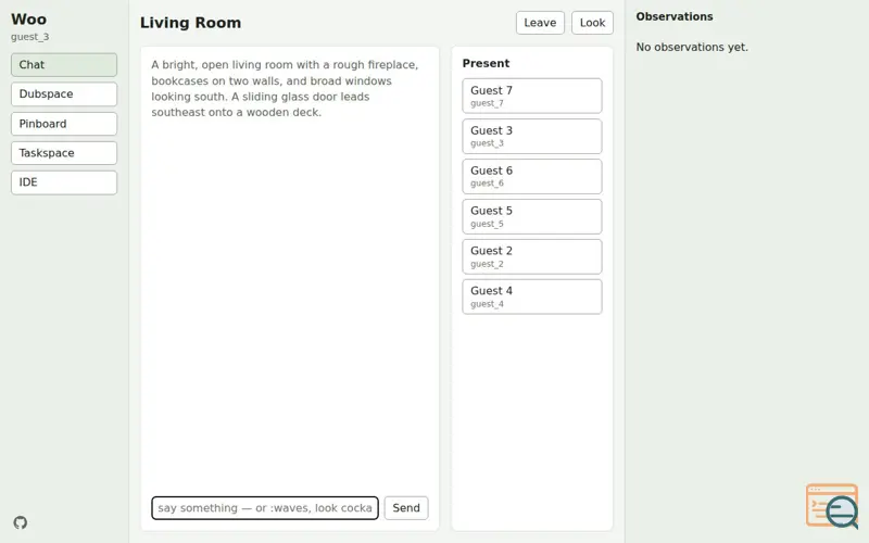 Screenshot of Woo