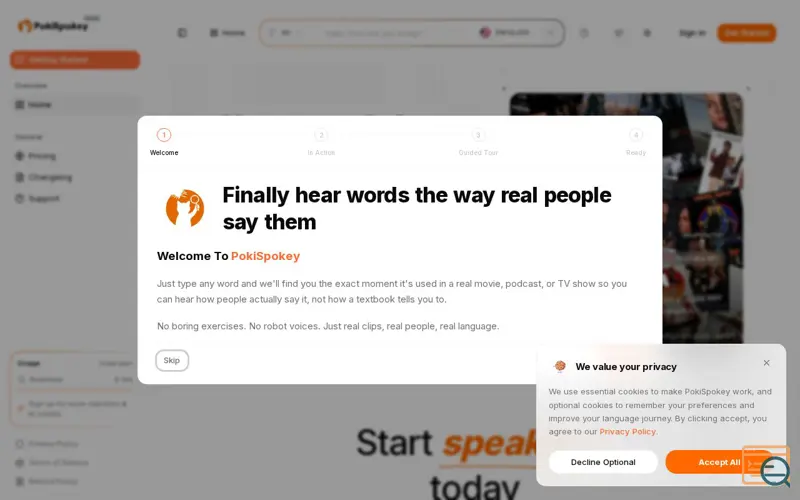Screenshot of PokiSpokey