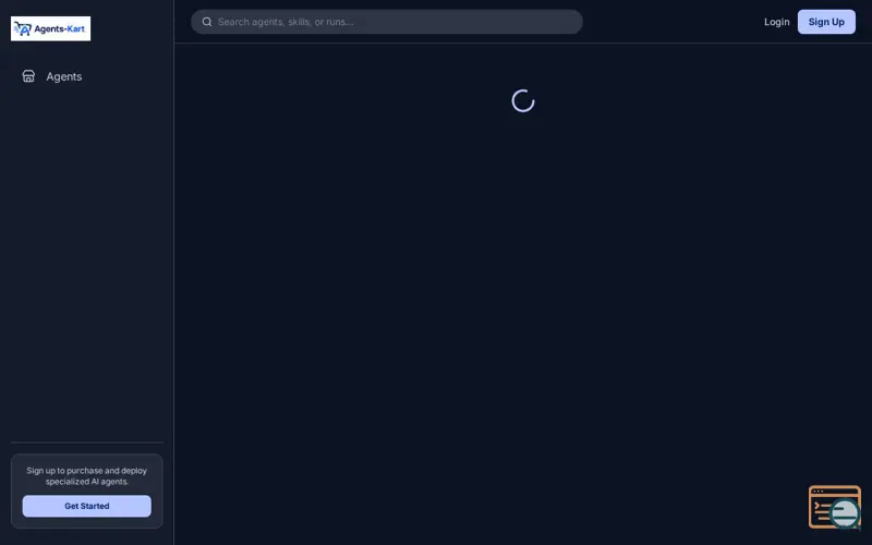 Screenshot of Resume Screener by Agents-Kart