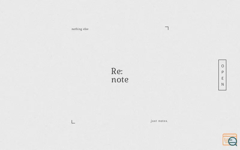 Screenshot of ReNote