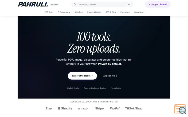 Screenshot of Pahruli