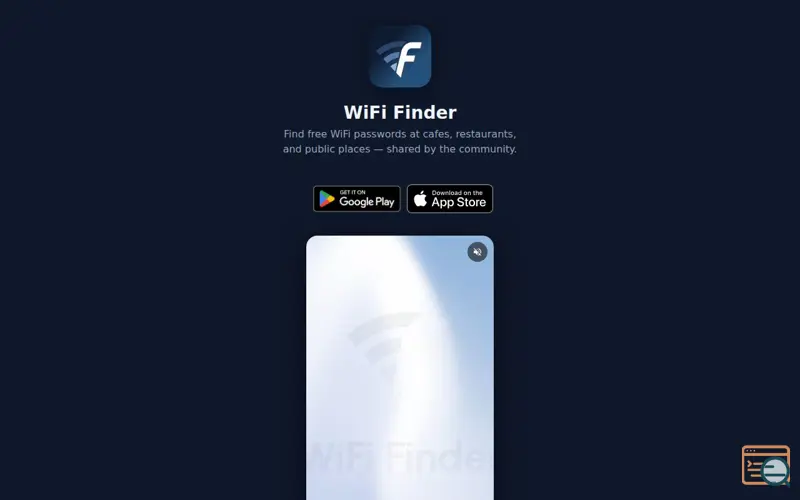Screenshot of WiFi Finder