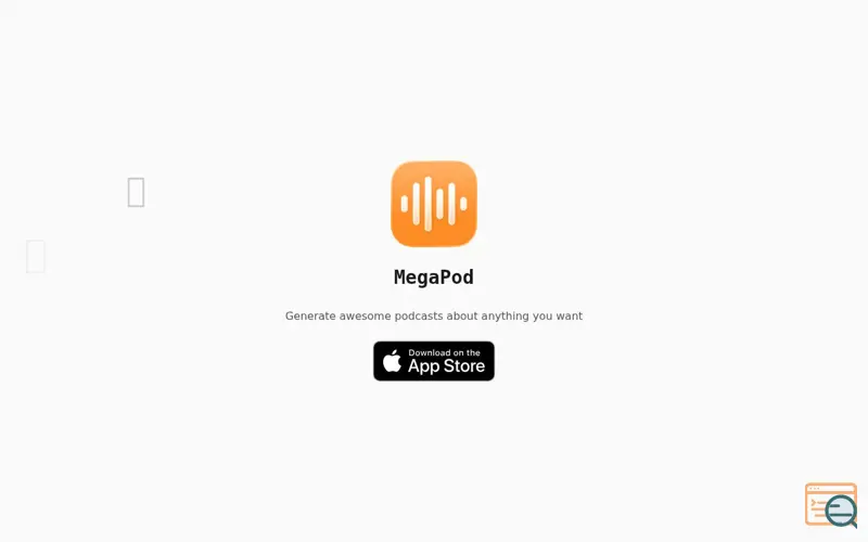 Screenshot of MegaPod