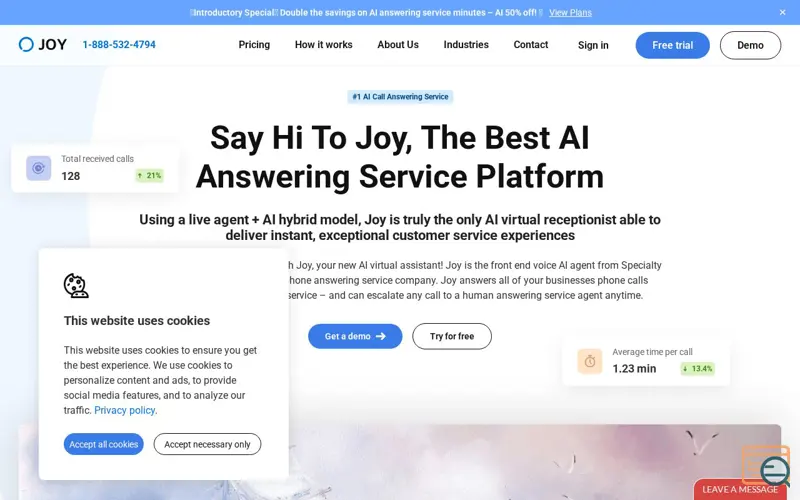 Screenshot of SAS Joy