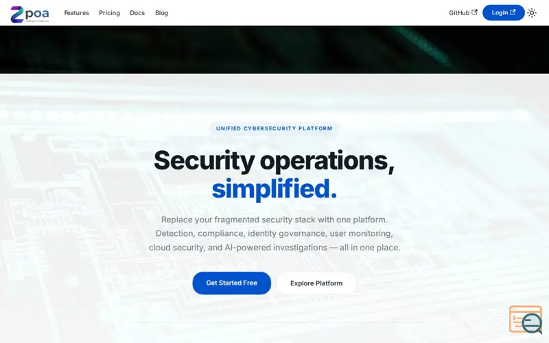 Screenshot of Z Shield