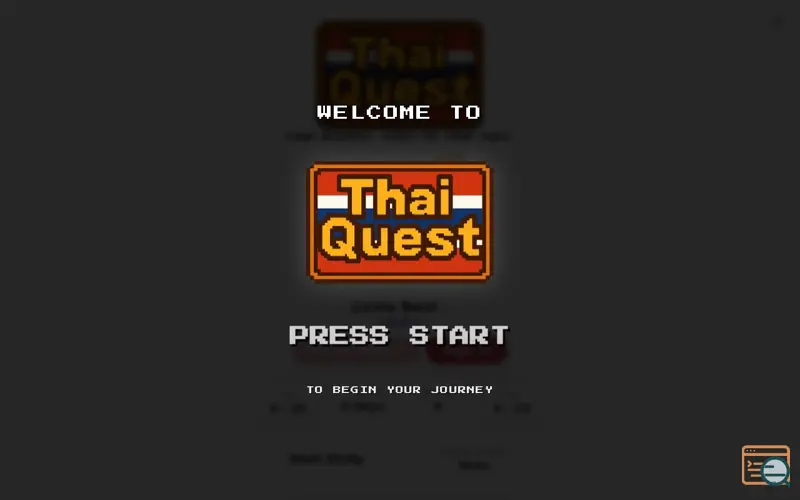 Screenshot of ThaiQuest