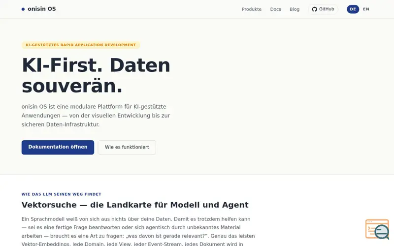 Screenshot of Onisin OS