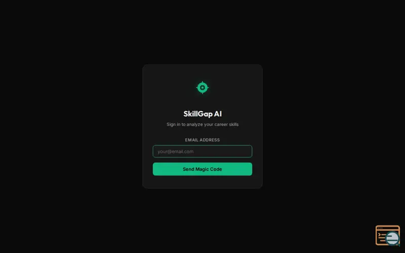 Screenshot of SkillGap AI