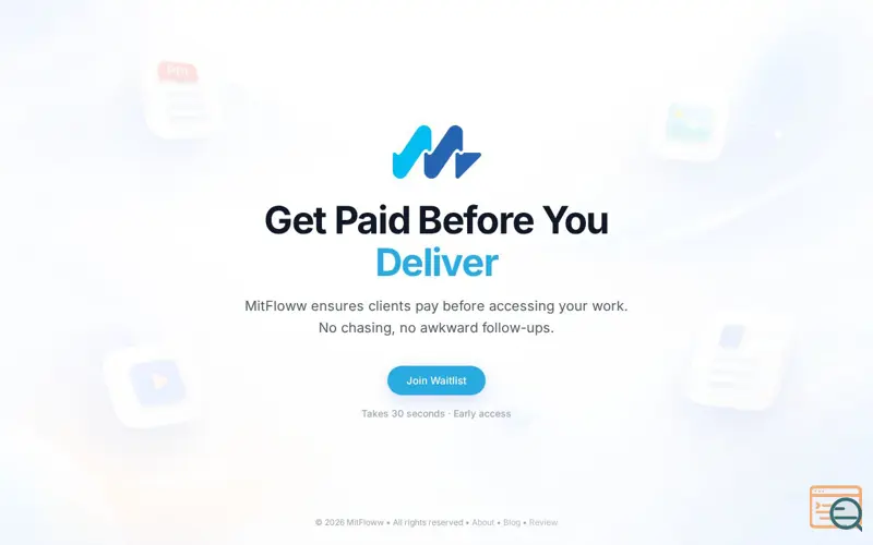 Screenshot of MitFloww