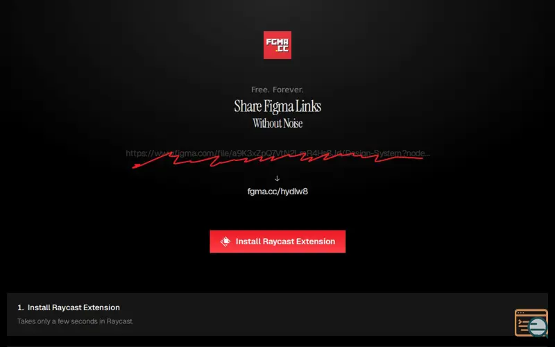 Screenshot of FGMA — Clean Figma Links