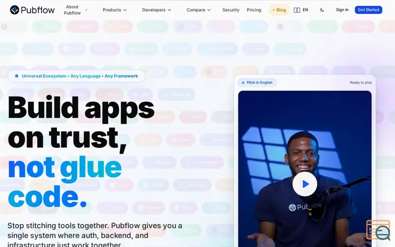 Screenshot of Pubflow