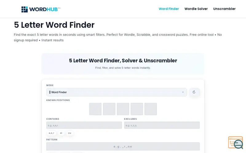 Screenshot of WordHubPro