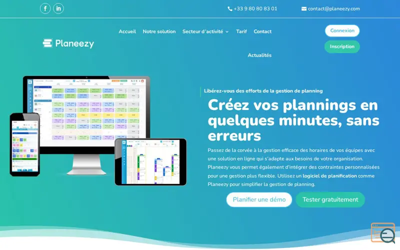 Screenshot of Planeezy