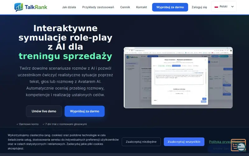 Screenshot of Talkrank.app