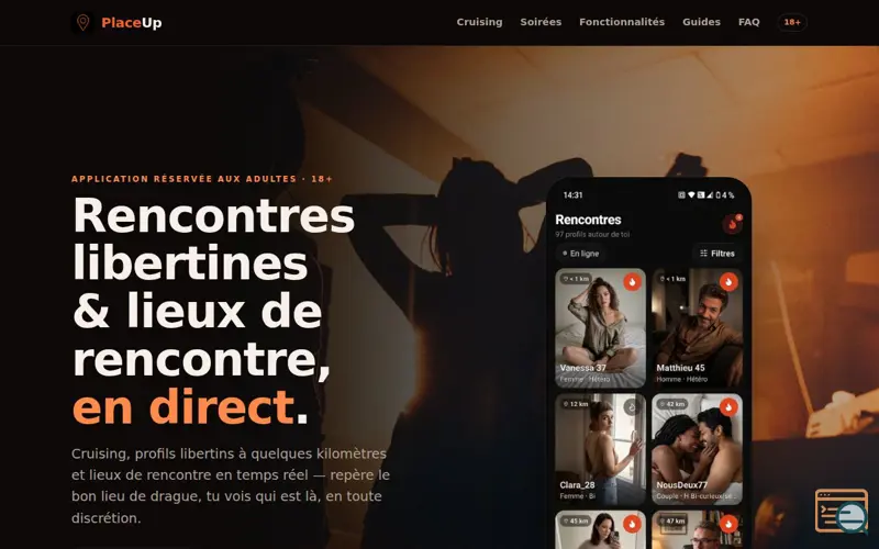 Screenshot of PlaceUp