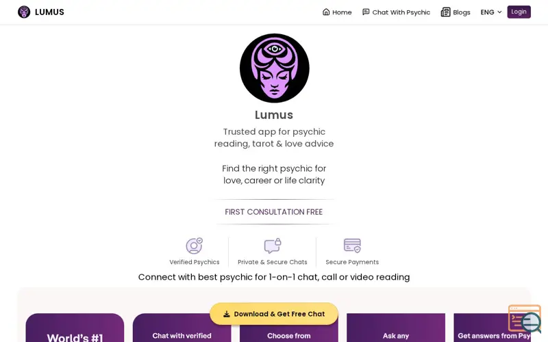 Screenshot of Lumus
