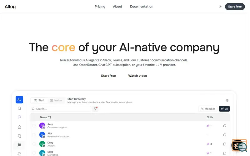 Screenshot of Alloy