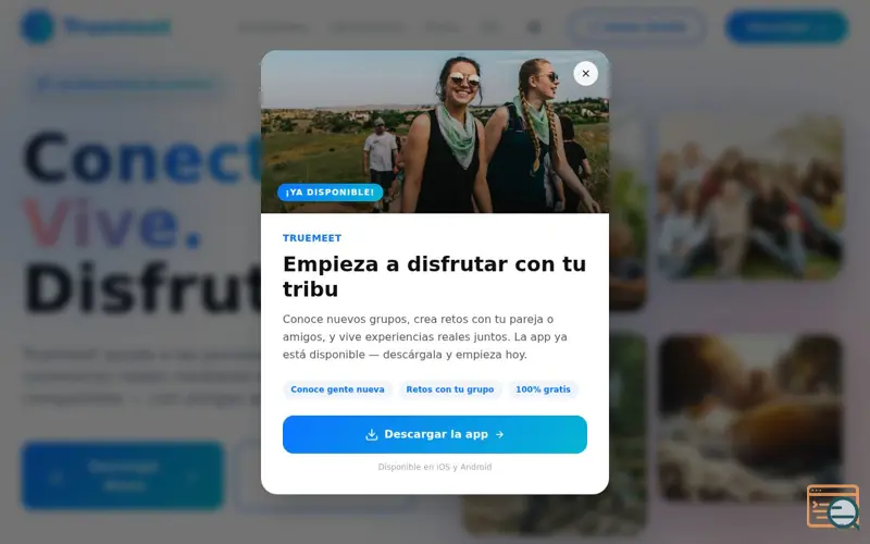 Screenshot of Truemeet