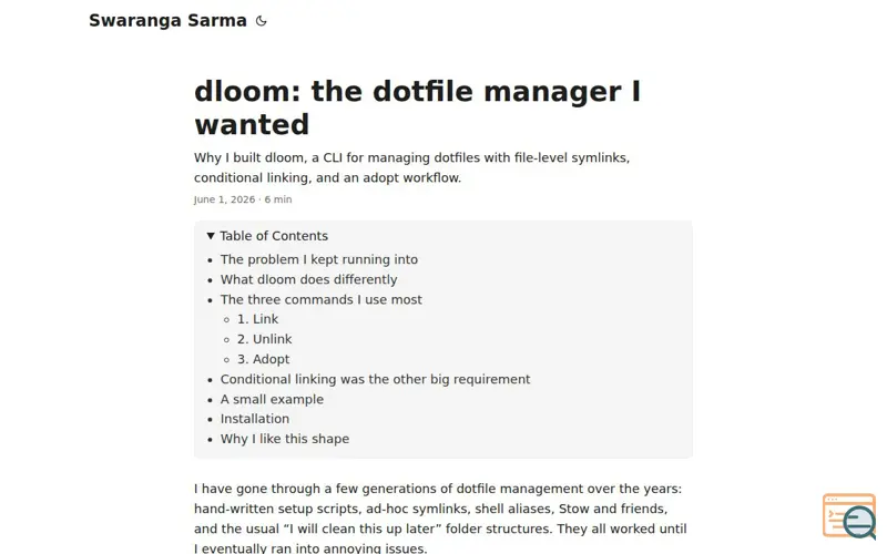 Screenshot of Dloom