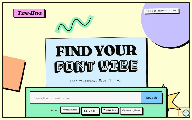 Screenshot of type-hype