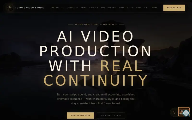 Screenshot of Future Video Studio