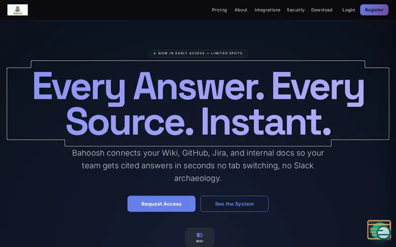 Screenshot of Bahoosh