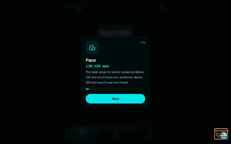 Screenshot of VoiceFlow