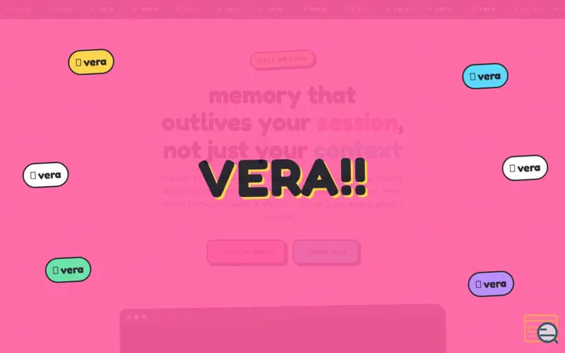 Screenshot of Call-me-vera