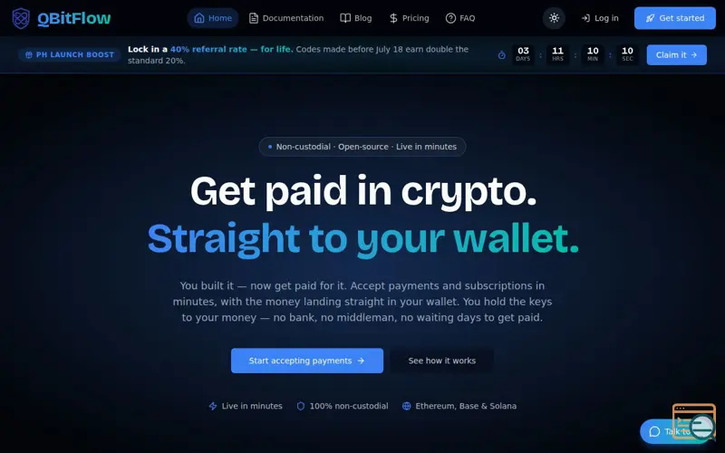 Screenshot of QBitFlow