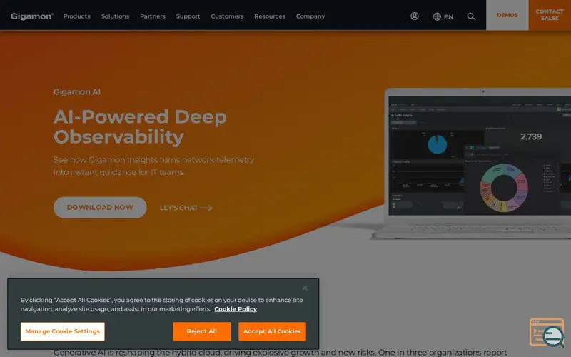 Screenshot of AI-Powered Deep Observability
