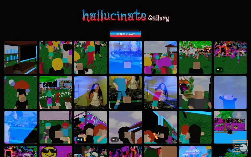 Screenshot of 2 Weeks of Hallucinate