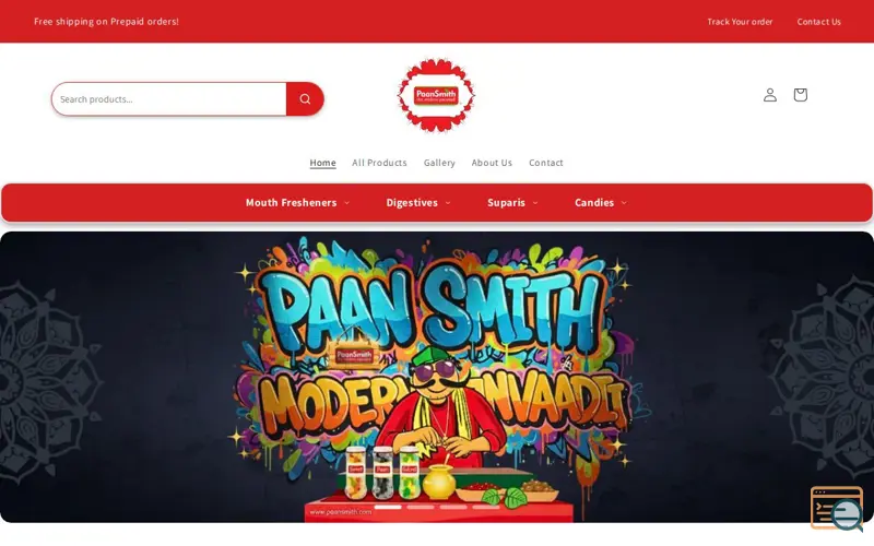 Screenshot of PaanSmith