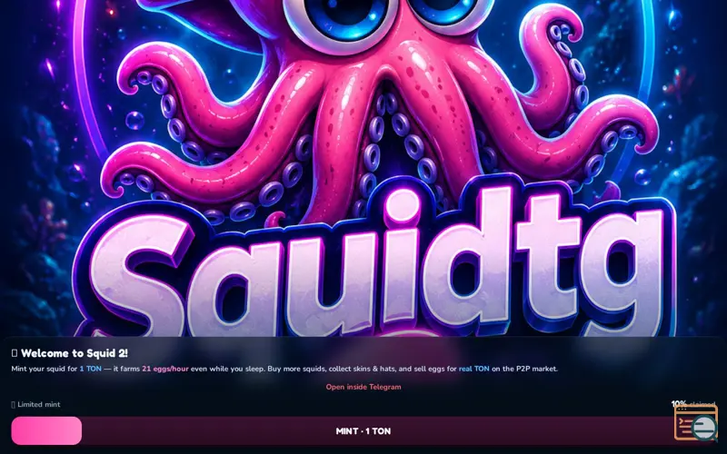 Screenshot of Squid 2