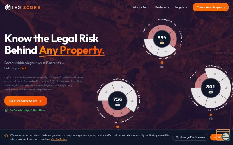 Screenshot of LegiScore, a launch using GlitchTip