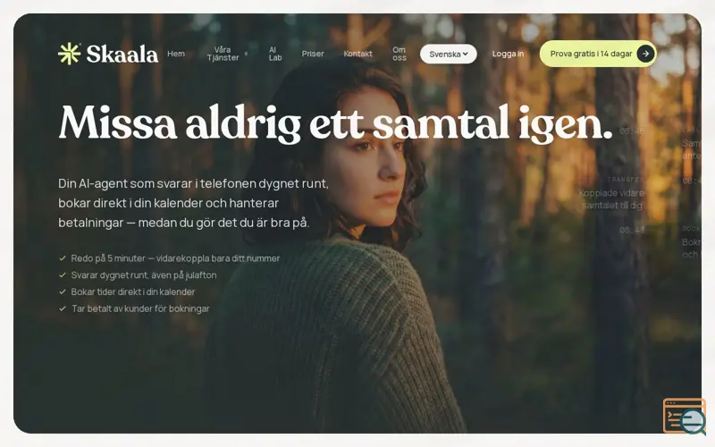 Screenshot of Skaala