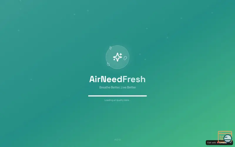Screenshot of AirNeedFresh